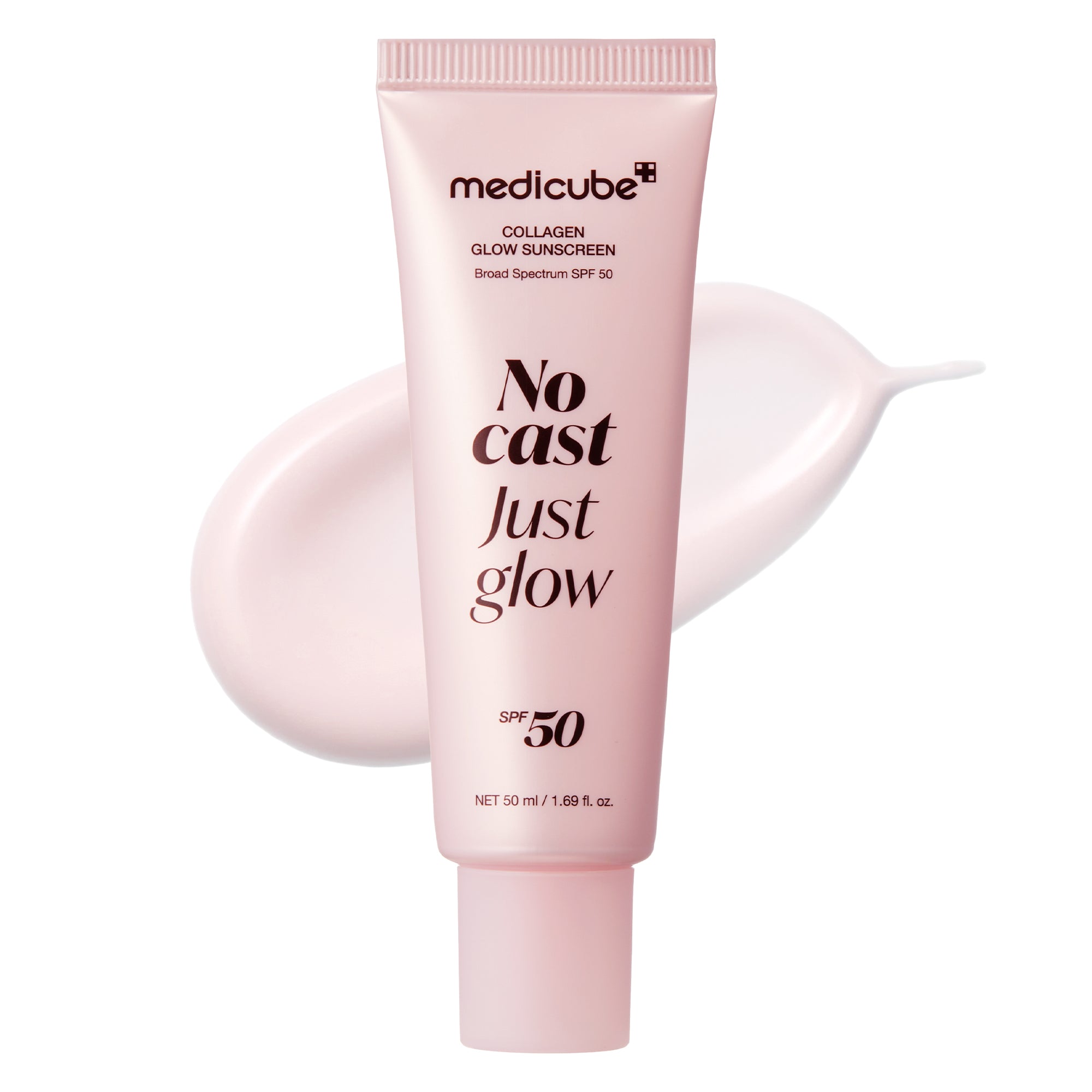 medicube no cast just glow collagen sunscreen