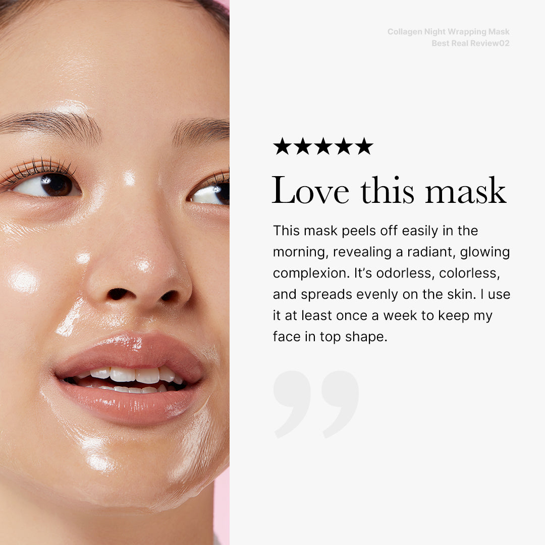 medicube collagen wrapping mask