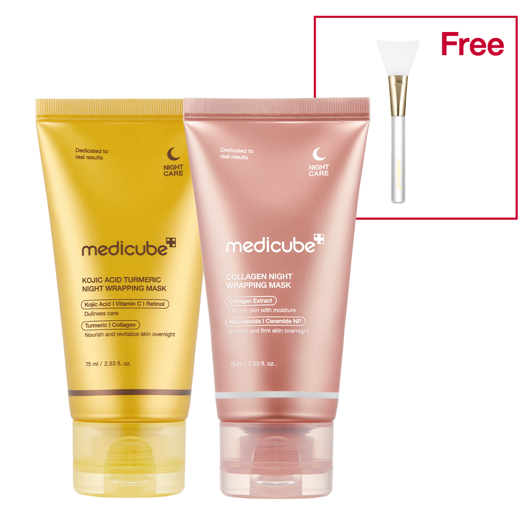 medicube collagen wrapping mask