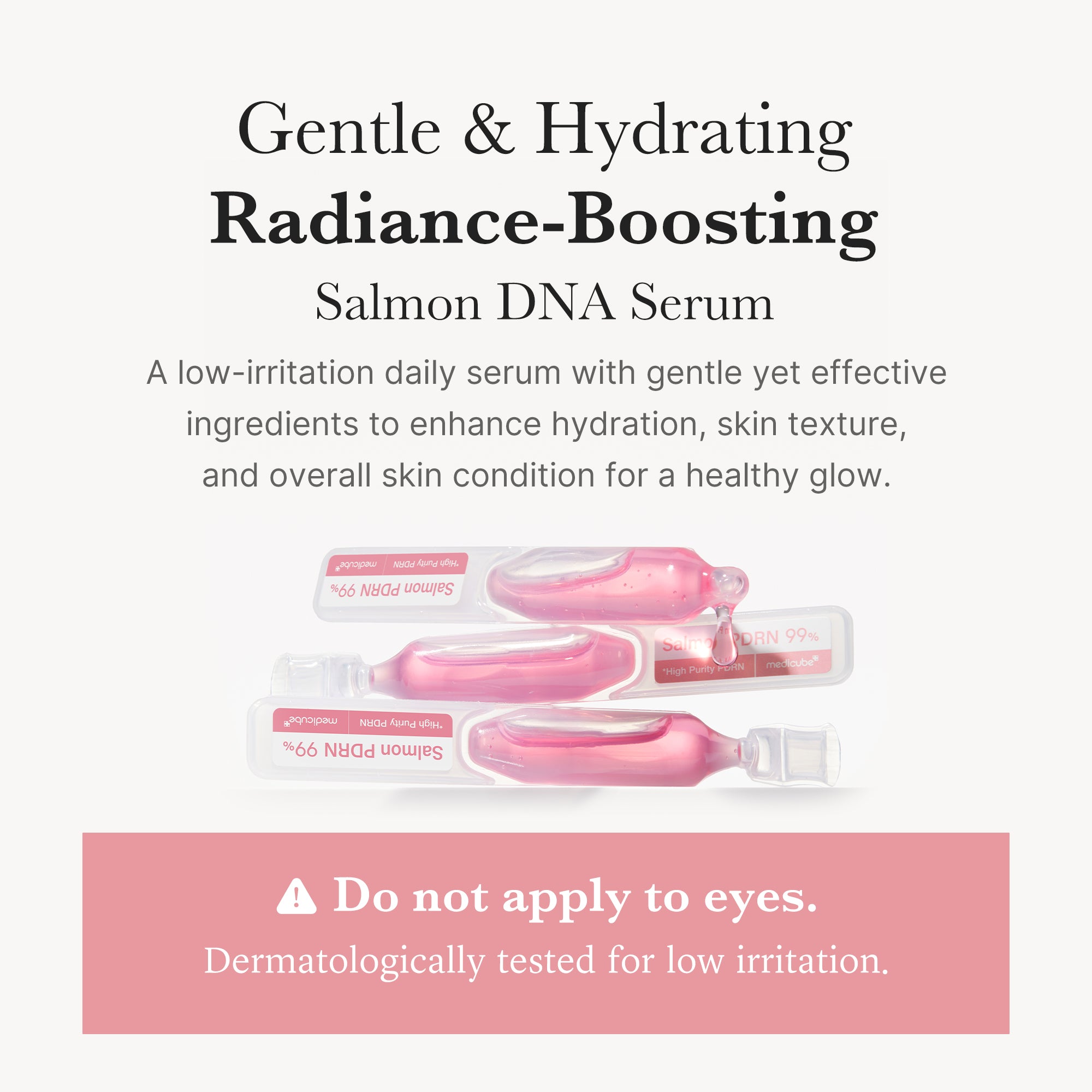 pdrn pink one day serum