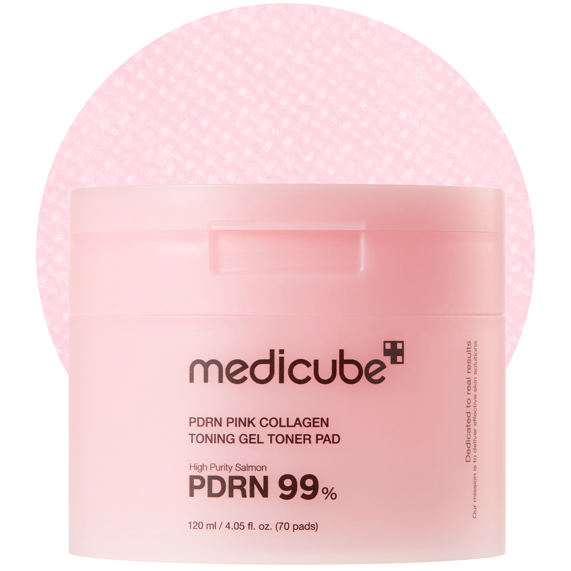 pdrn pink collagen gel toner pad