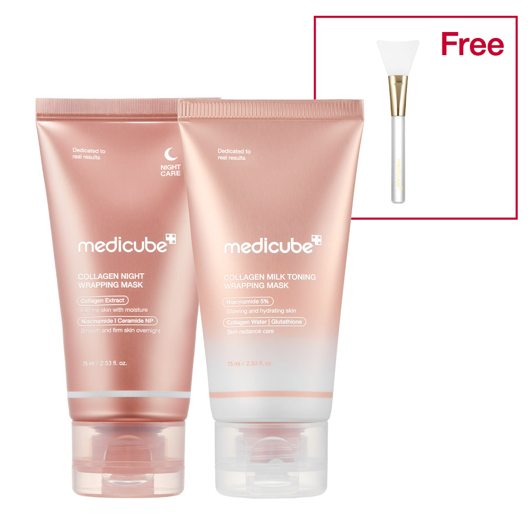 collagen milky glow daytime wrapping mask