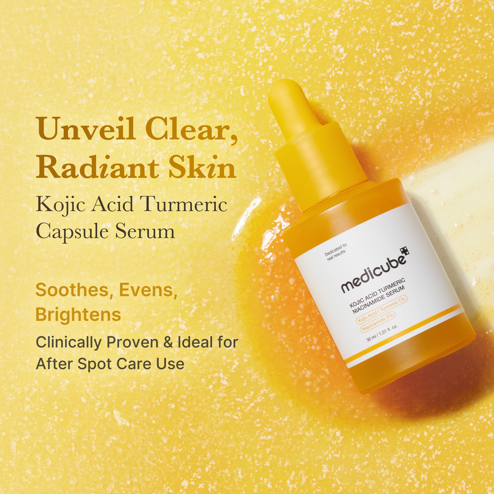 kojic acid turmeric capsule serum