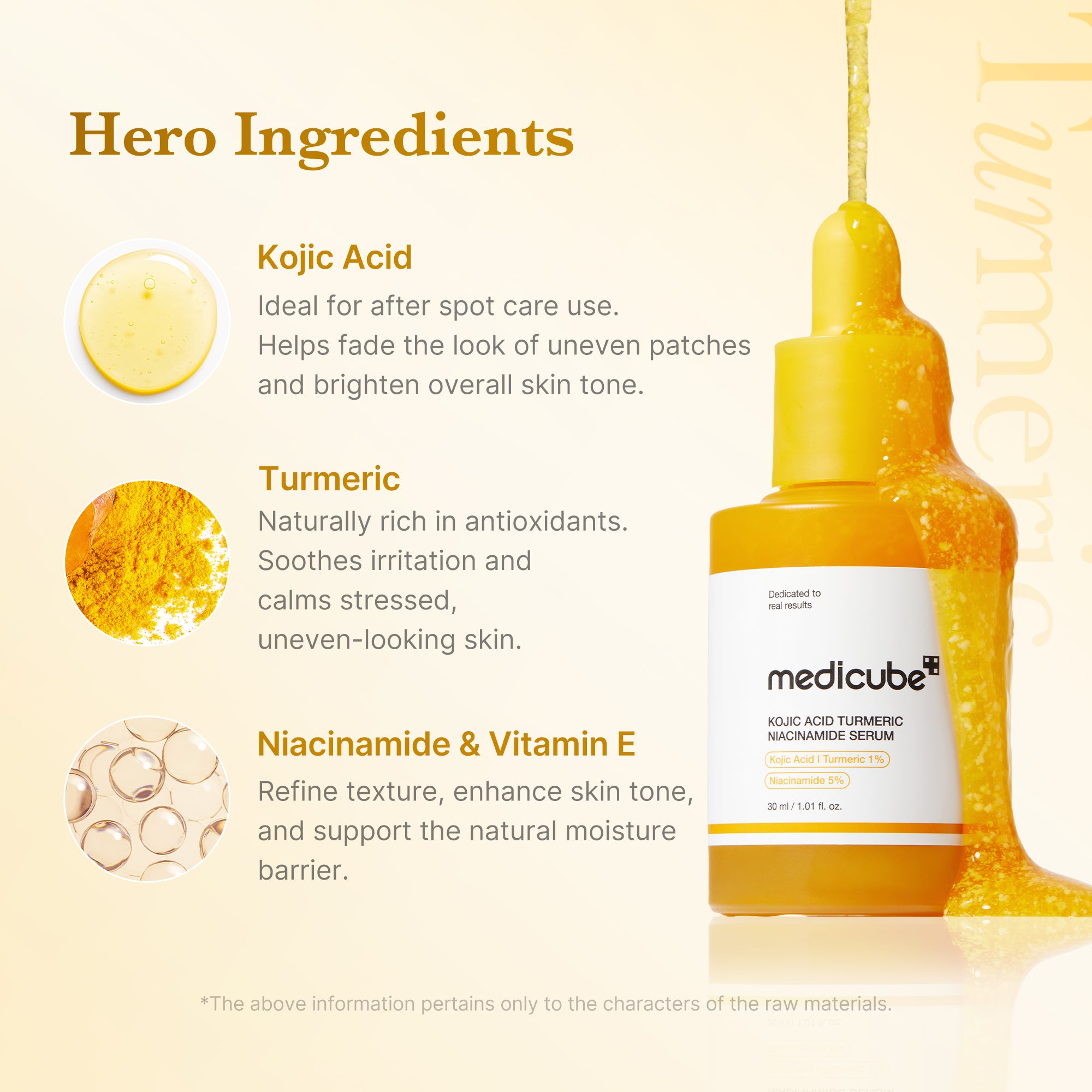 kojic acid turmeric capsule serum