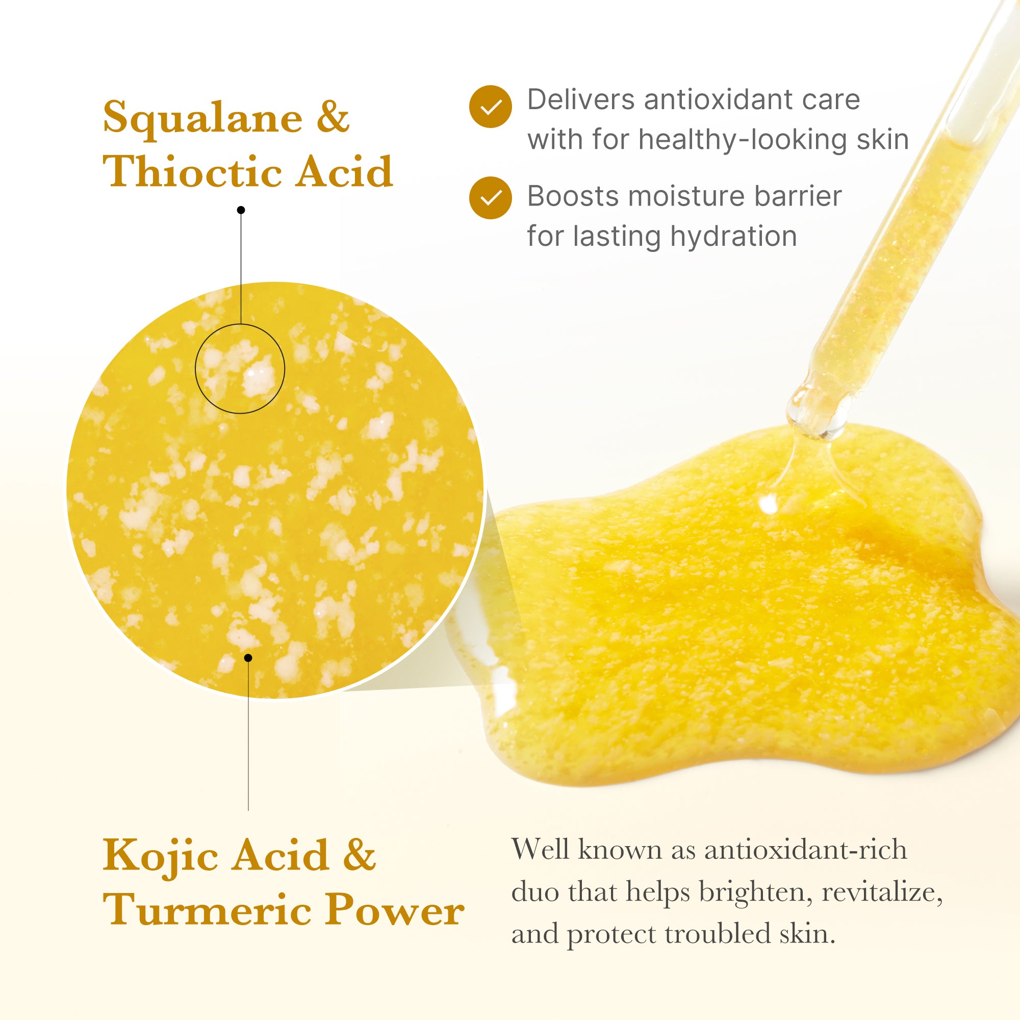 kojic acid turmeric capsule serum