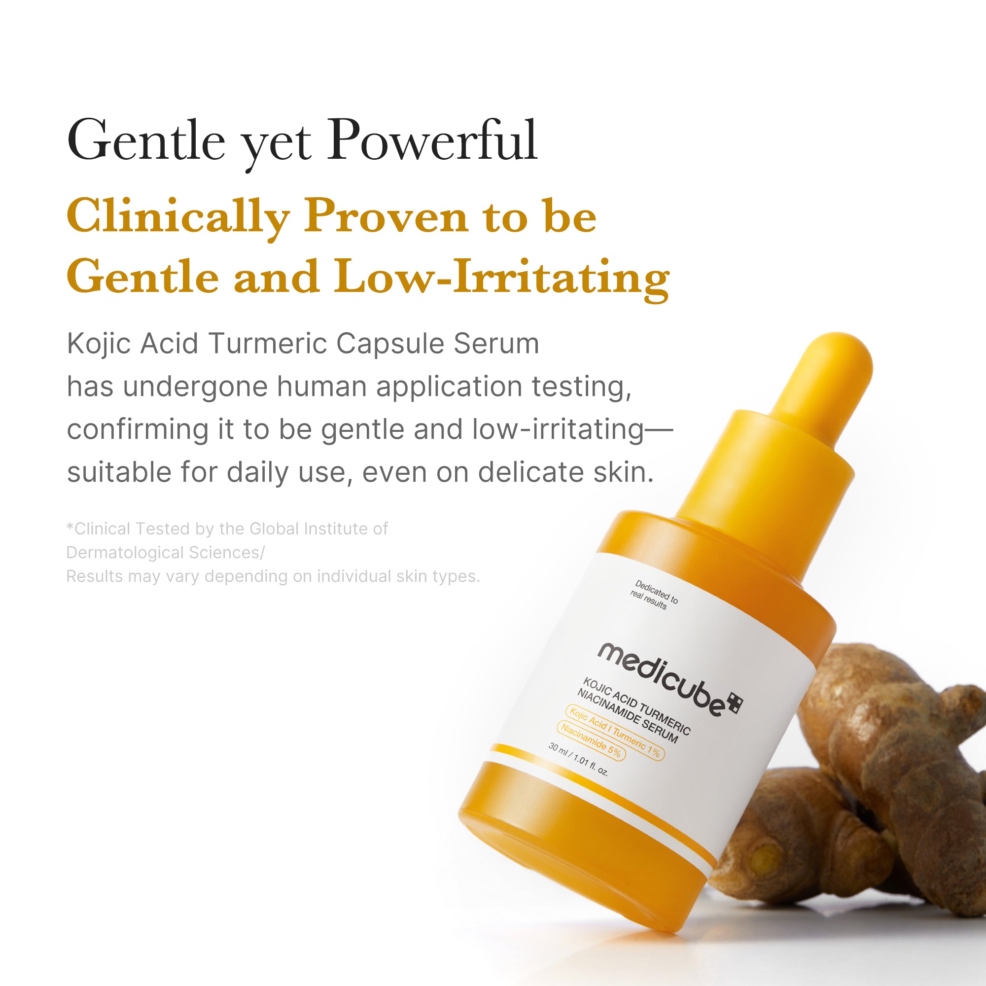 kojic acid turmeric capsule serum