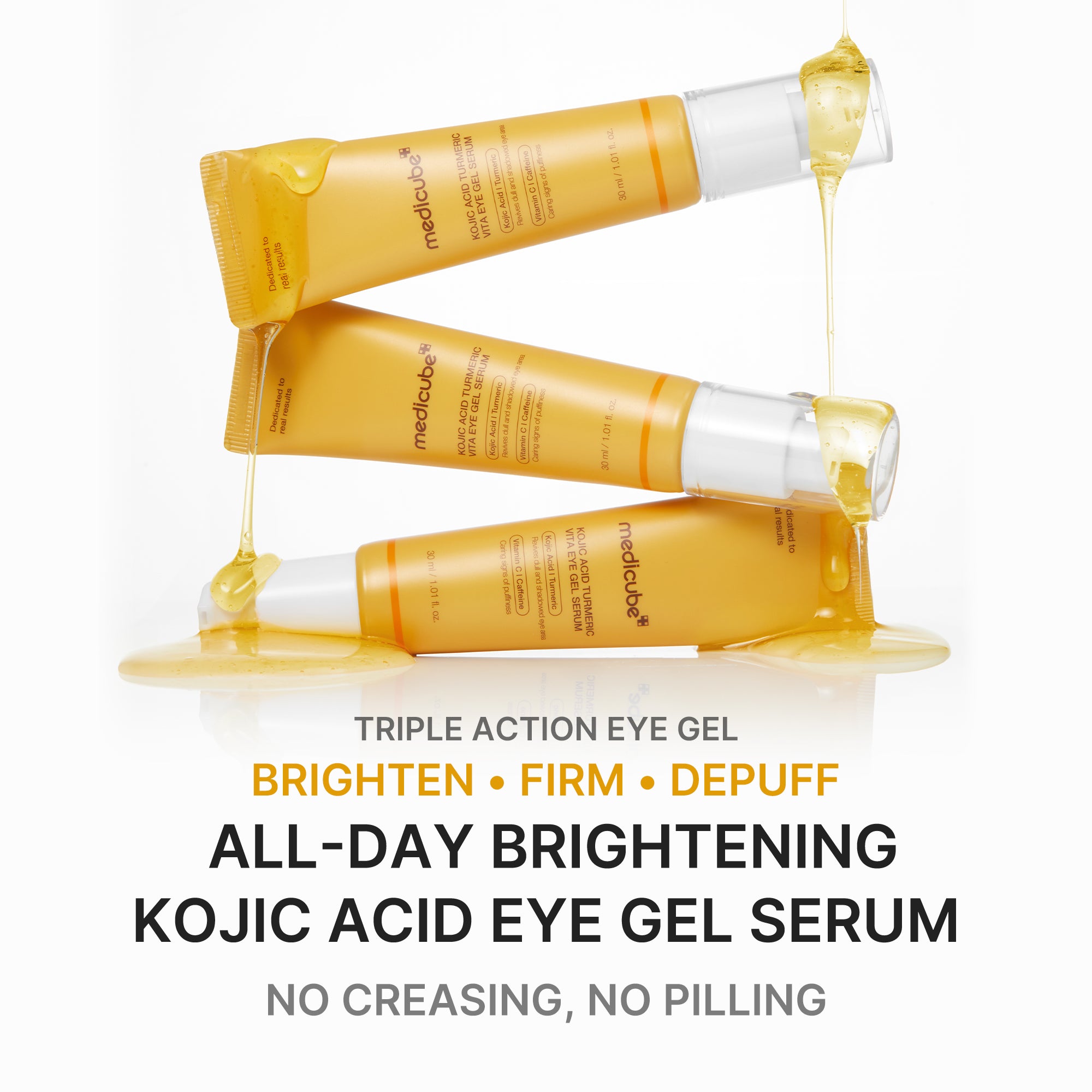 kojic acid tumeric eye gel serum