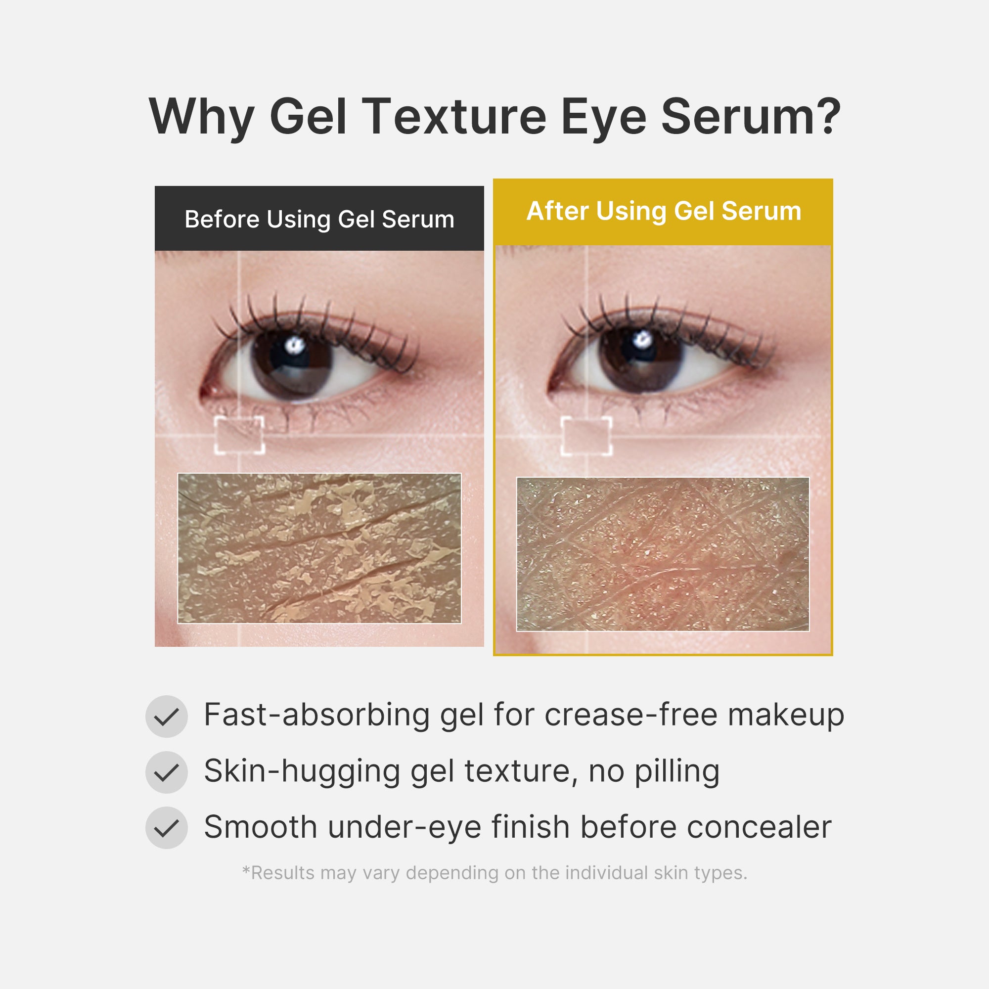 kojic acid tumeric eye gel serum