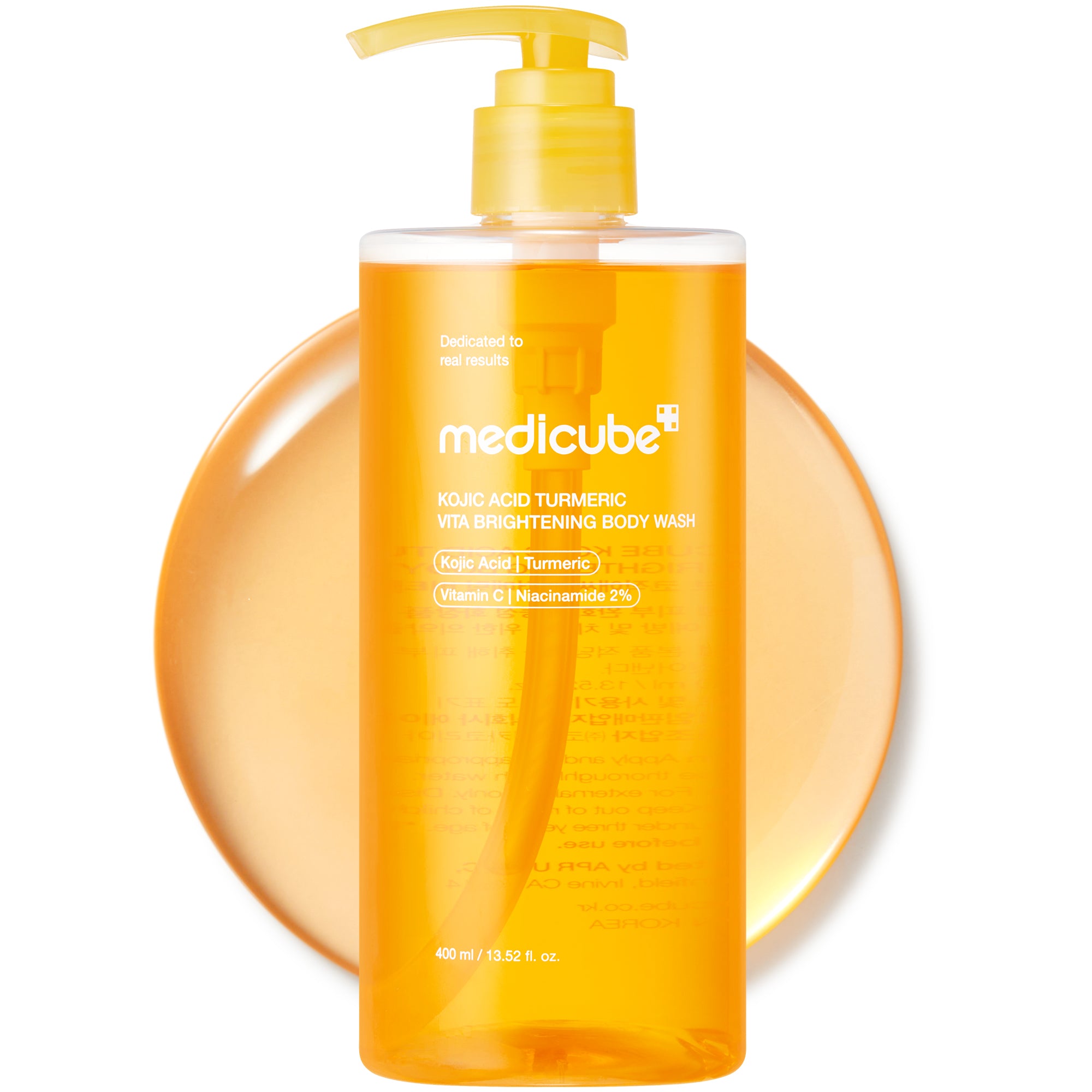 kojic acid turmeric brightening body wash