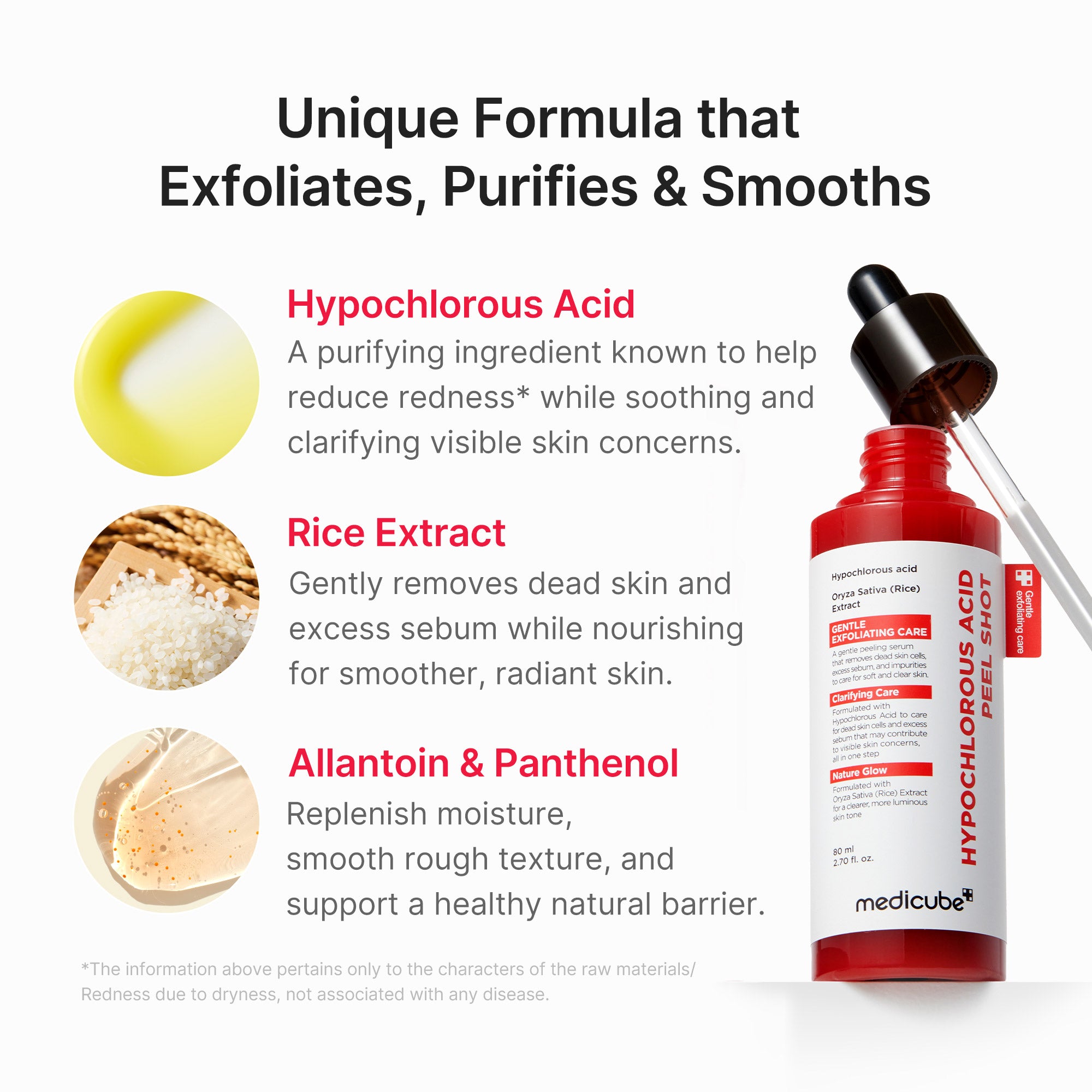 medicube hypochlorous acid peel shot