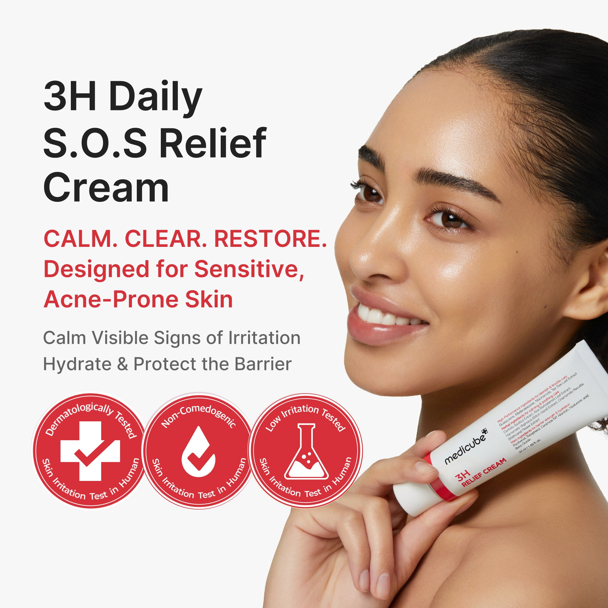 medicube 3h daily relief cream