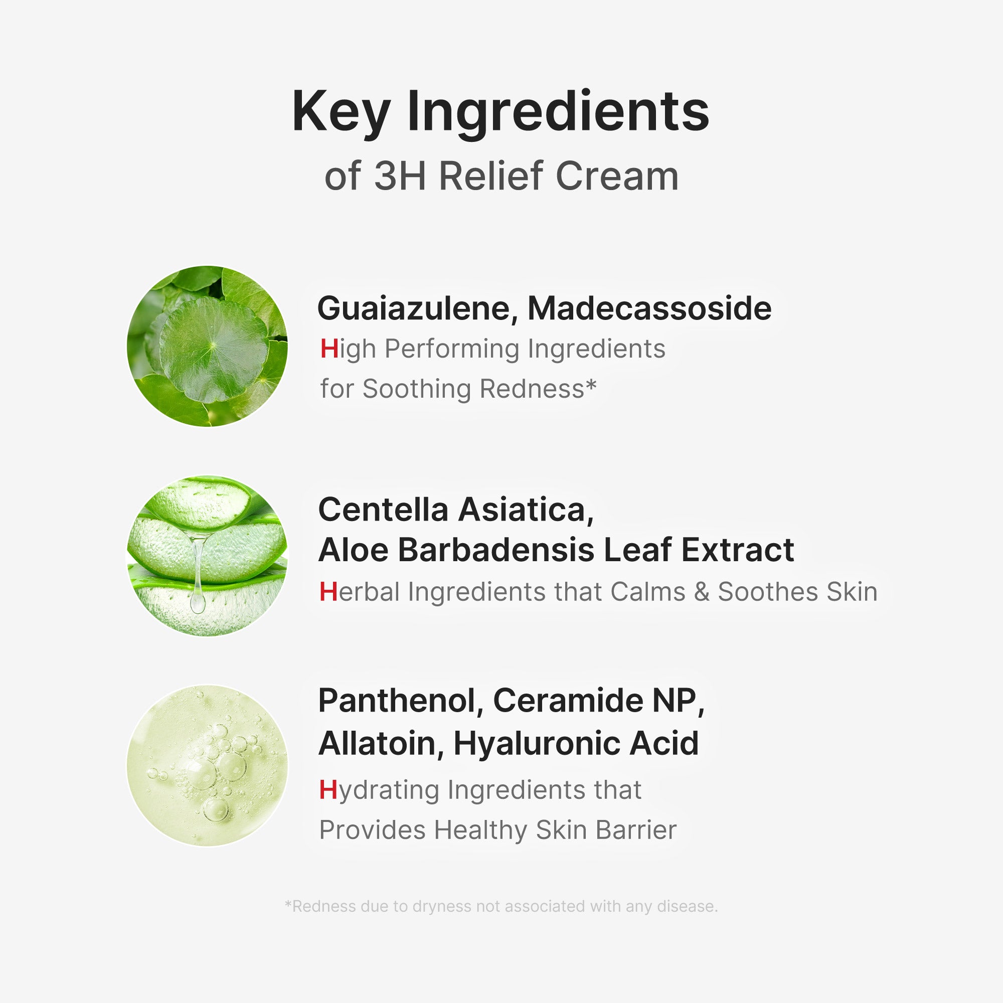 medicube 3h daily relief cream