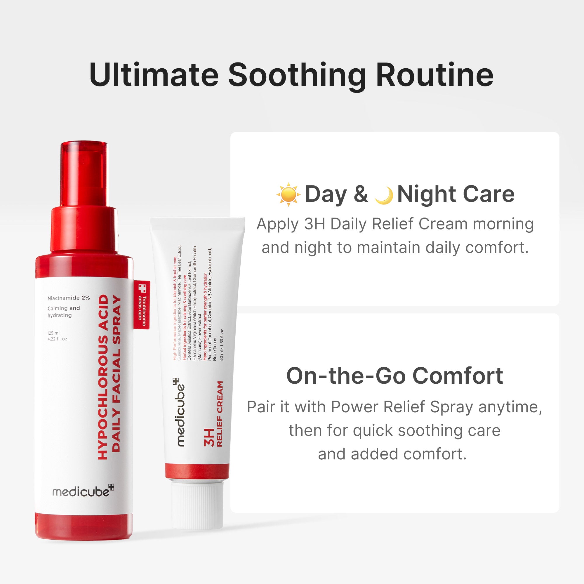 medicube 3h daily relief cream