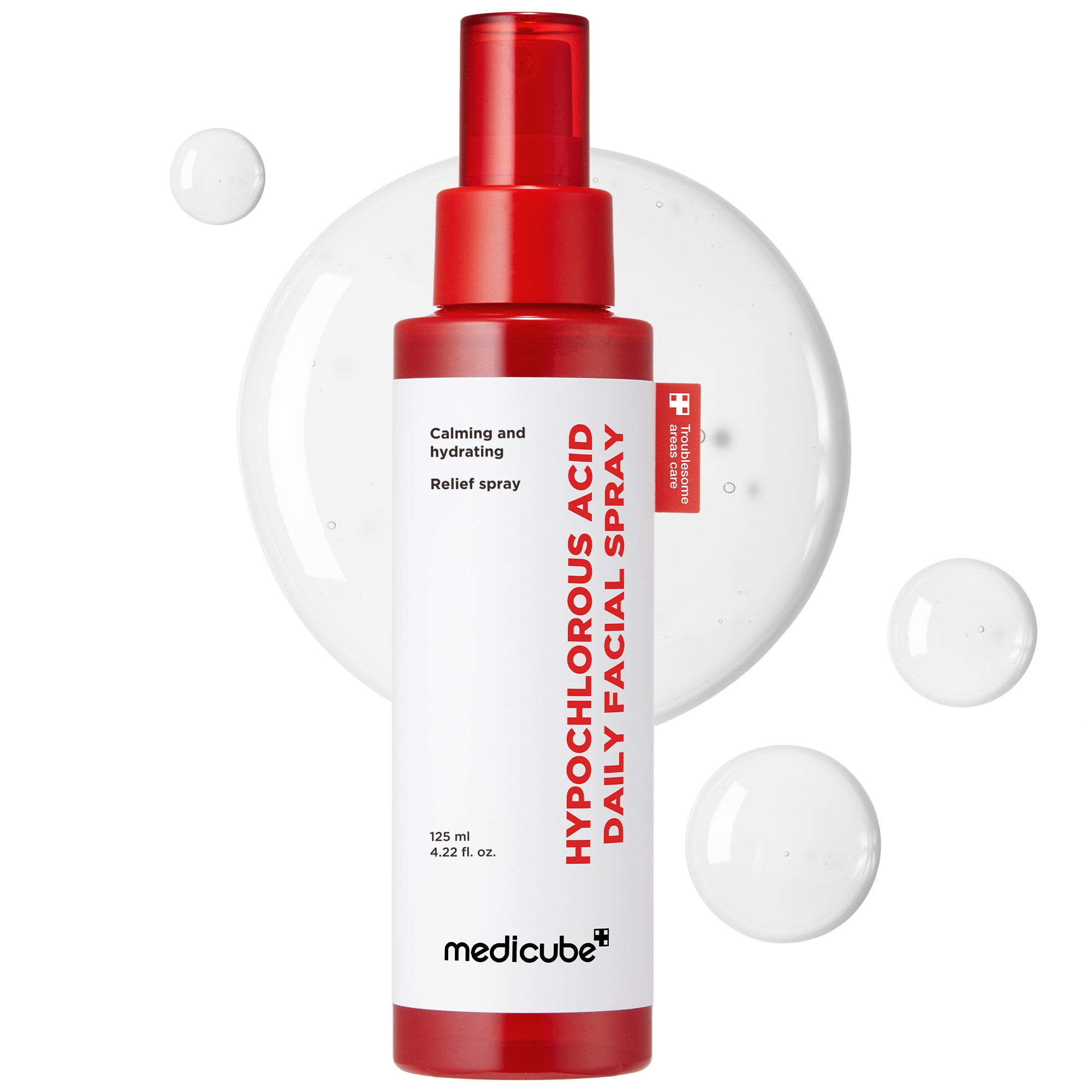 hypochlorous acid power soothing spray